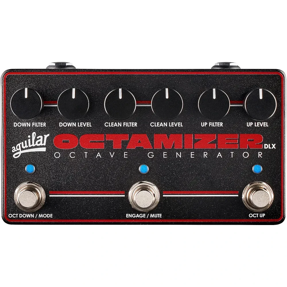 Aguilar Octamizer DLX Octave Generator Pedal  Black