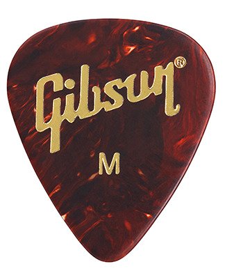Медиаторы Gibson Tortoise Picks Medium 12 шт.