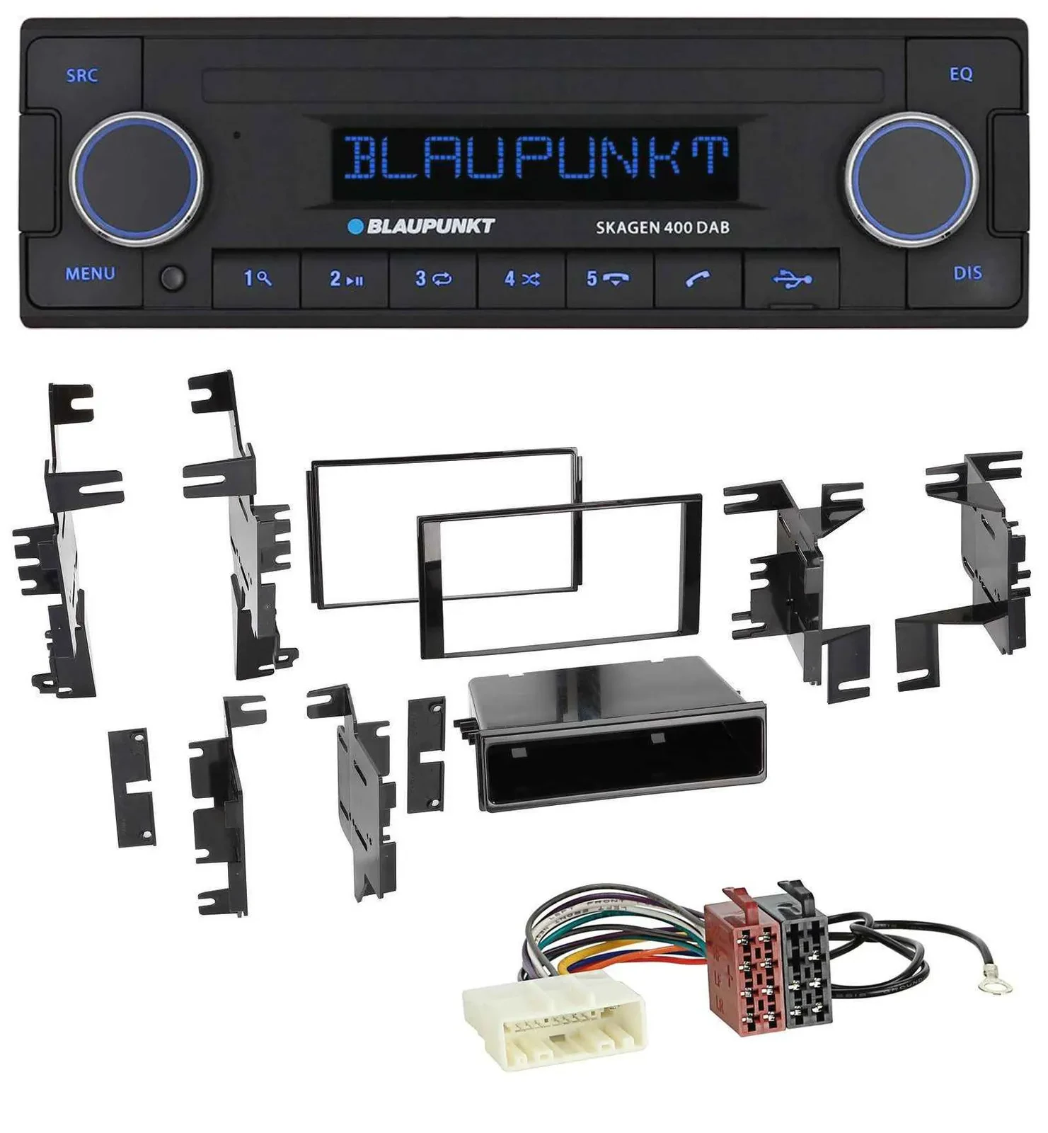 Blaupunkt DAB USB Bluetooth MP3 Autoradio für Nissan Versa ab 07 Xterra ab 13