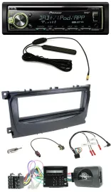 Автомагнитола Pioneer DAB USB CD для Ford Mondeo/S-Max 2007–2014, поддержка кнопок на руле, CAN-Bus