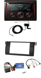 Pioneer 2DIN Lenkrad DAB USB CD Bluetooth Autoradio für BMW 3er E46 00-06 Profi