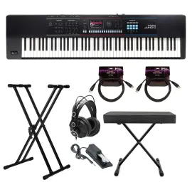 Синтезатор цифровой Roland JUNO-DS 88-Key (набор) со стойкой, скамьей и наушниками