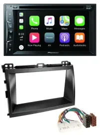 Pioneer MP3 USB DVD Bluetooth DAB 2DIN Autoradio für Lexus GX-470 (2003-2009)