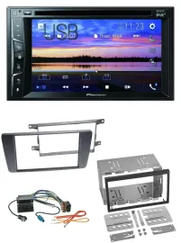 Автомагнитола для Skoda Octavia 2004–2013 Pioneer 2DIN, Bluetooth, USB, DVD, DAB, MP3