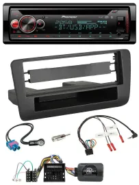 Pioneer Lenkrad DAB CD Bluetooth USB Autoradio für Audi A1 (ab 2010)