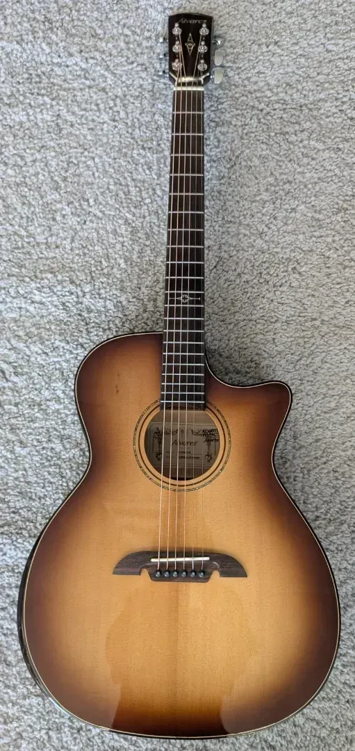 Электроакустическая гитара Alvarez AGFM80CEARSHB Artist Elite Grand Auditorium Shadowburst