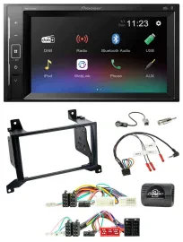 Pioneer DAB Lenkrad 2DIN Bluetooth USB Autoradio für Hyundai Santa Fe CM 2009-20