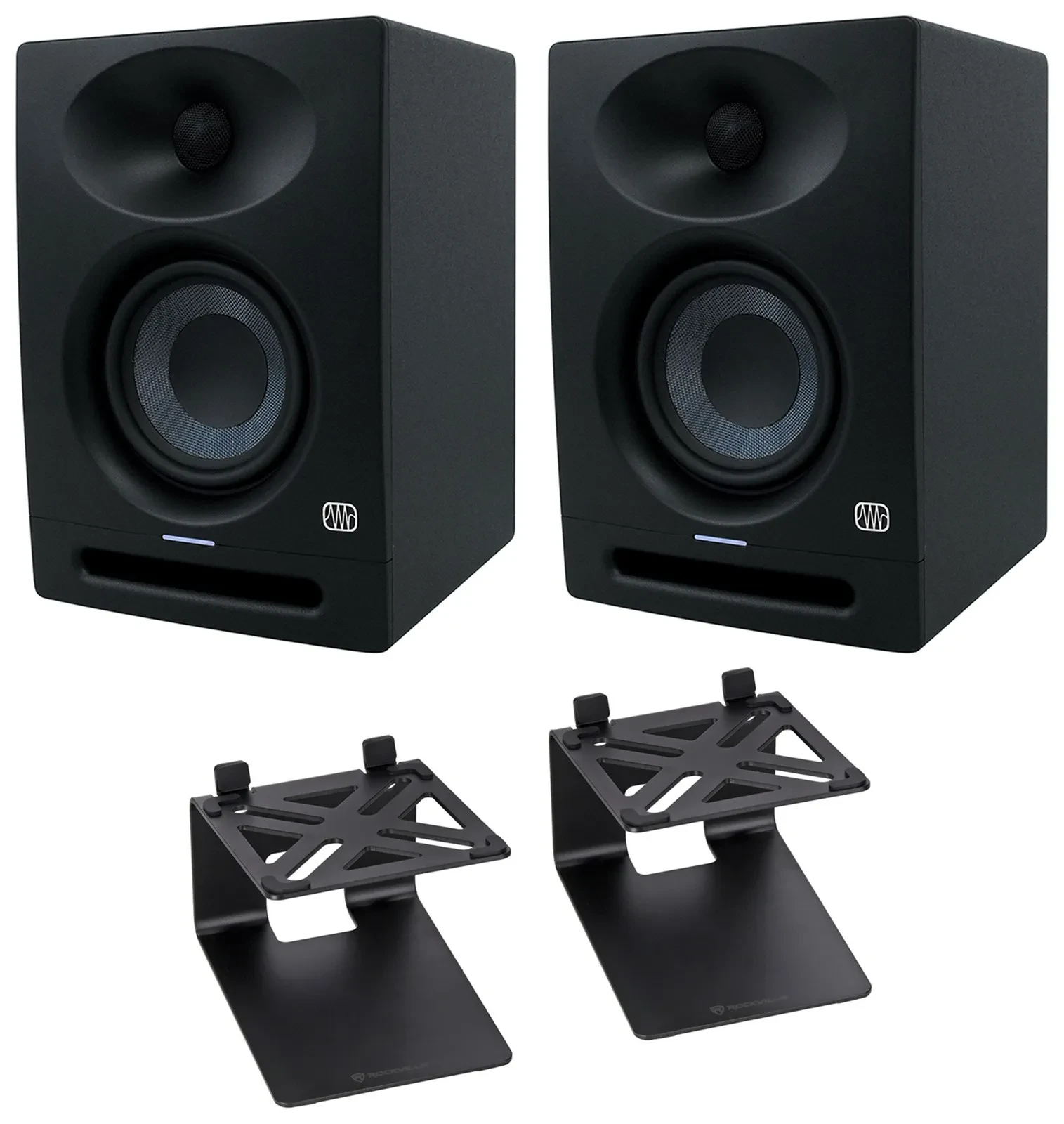 Студийные мониторы PreSonus Eris Studio 4 4.5" активные (набор, пара) с подставками