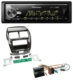 Pioneer Bluetooth USB DAB MP3 Autoradio für Citroen C4 Aircross Mitsubishi ASX P