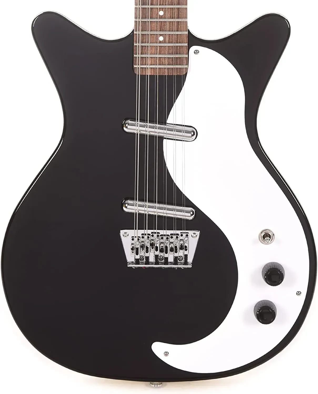 Электрогитара Danelectro 12SDC 12-струнная черная