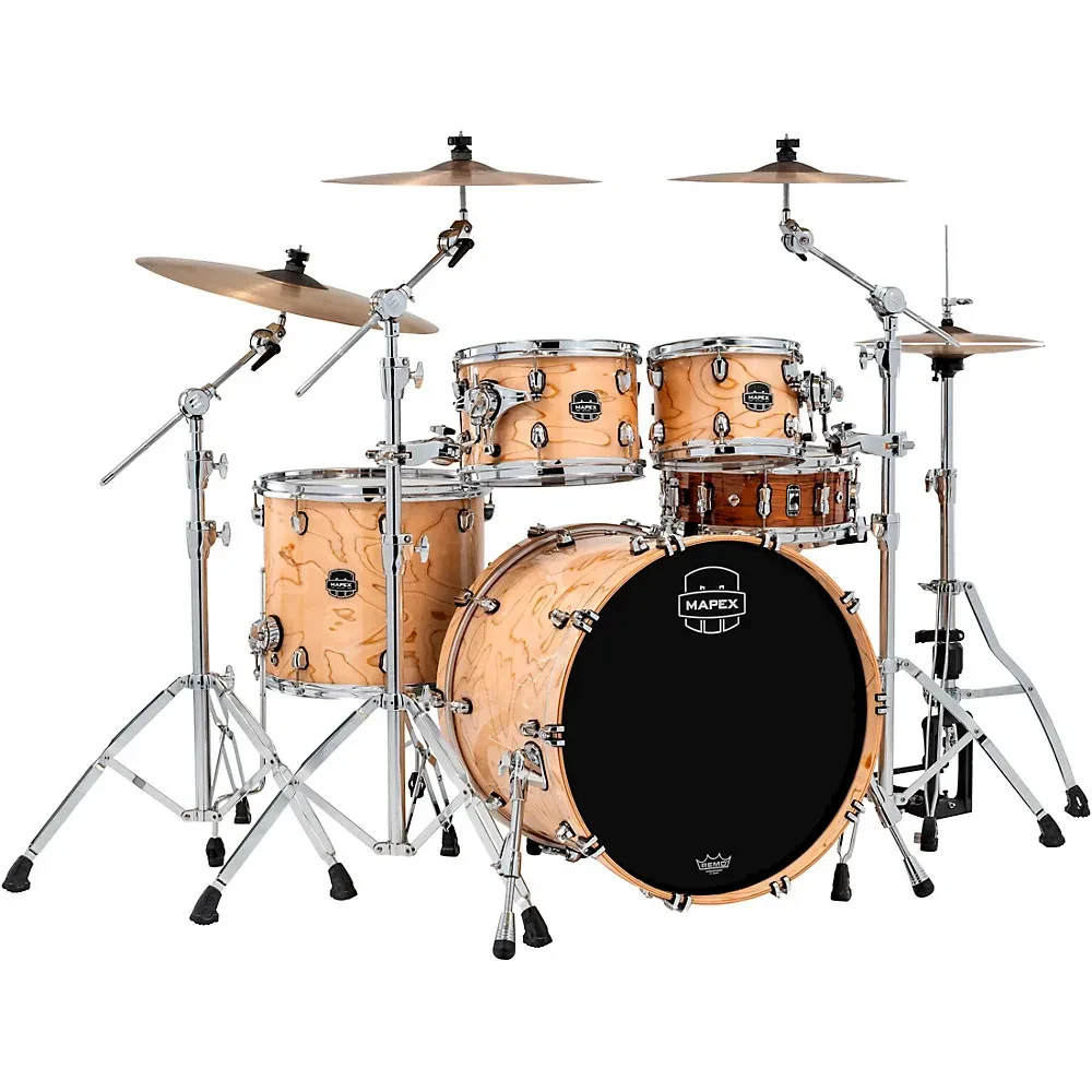 Ударная установка Mapex Saturn VI Rock (набор, 4 шт.) 22" бас-барабан, цвет натуральный кап