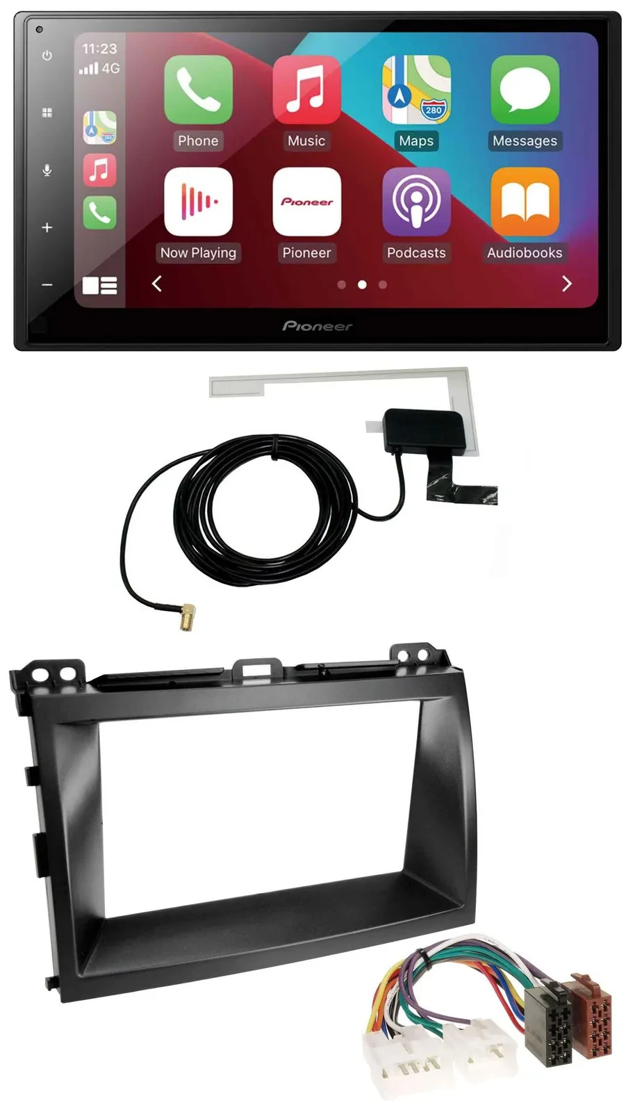 Pioneer USB Bluetooth DAB MP3 2DIN Autoradio für Lexus GX-470 (2003-2009)