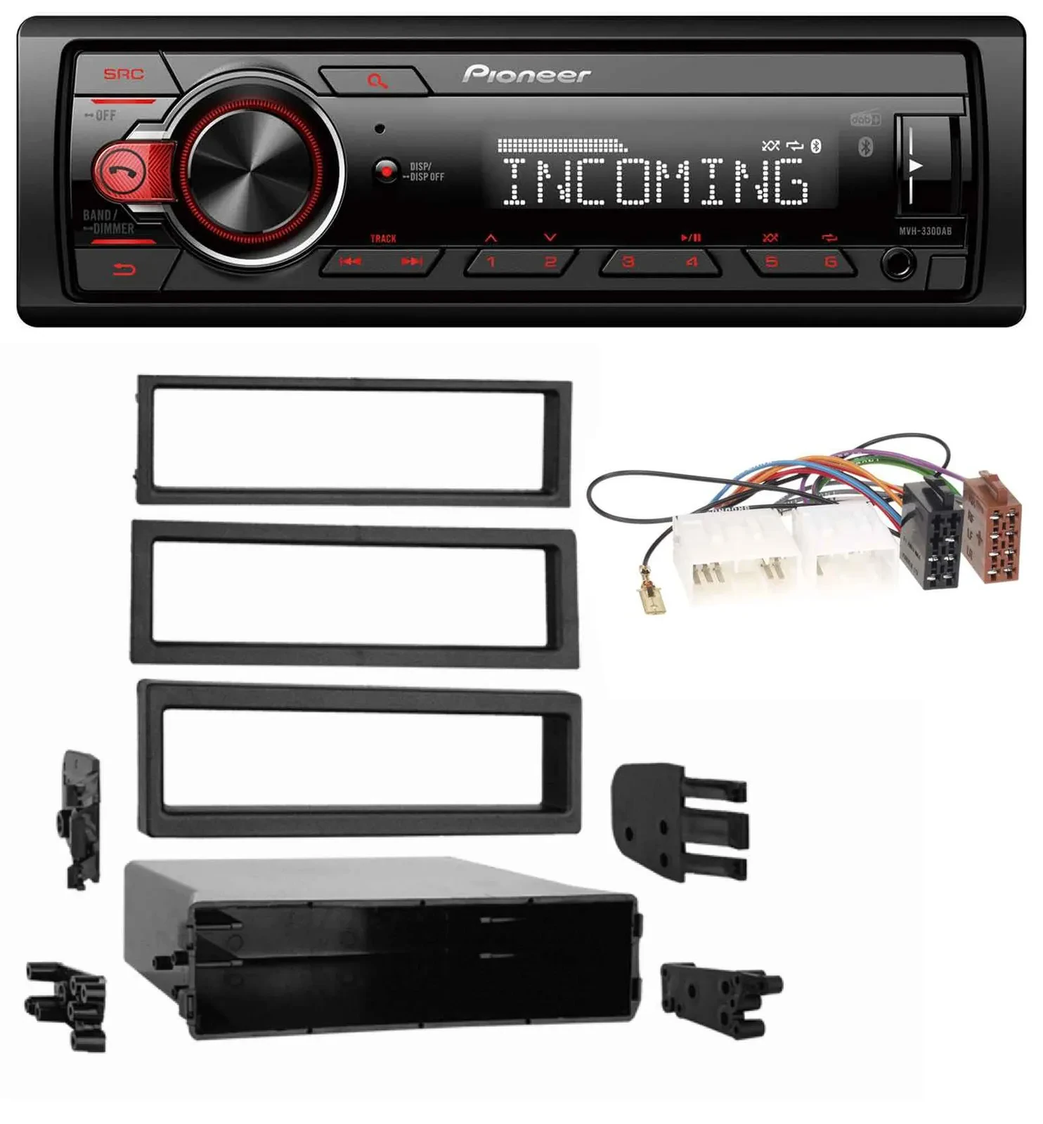 Pioneer Bluetooth USB DAB MP3 Autoradio für Mazda 929 (1973-1995)