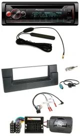 Pioneer USB DAB Lenkrad Bluetooth CD Autoradio für BMW 5er E39 01-04 Aktivsystem