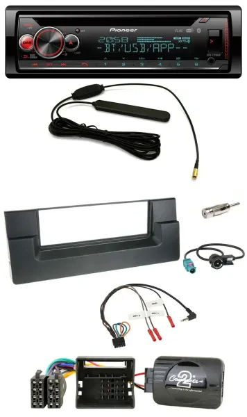 Pioneer USB DAB Lenkrad Bluetooth CD Autoradio für BMW 5er E39 01-04 Aktivsystem