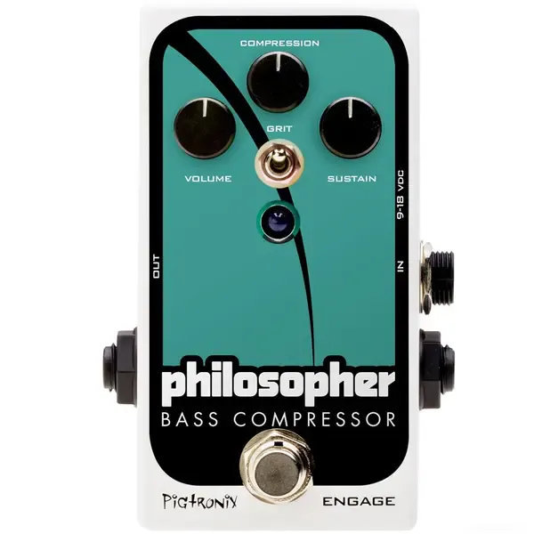 Педаль эффектов для бас-гитары Pigtronix PBC Philosopher Bass Compressor