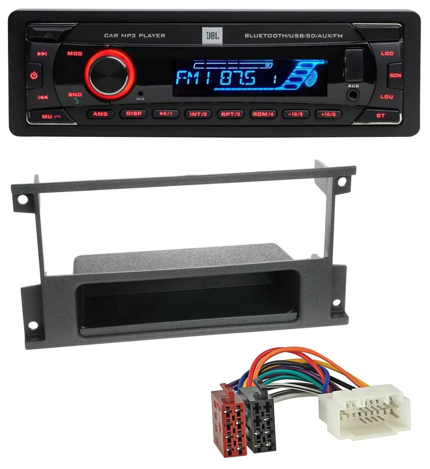 JBL AUX MP3 USB Bluetooth SD Autoradio für Suzuki Liana, Ignis (2000-2003)
