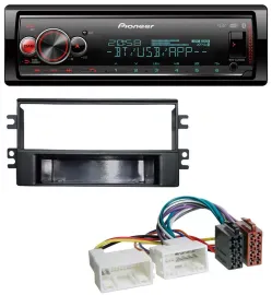 Pioneer Bluetooth USB MP3 DAB Autoradio für Kia Carens (ab 2007)