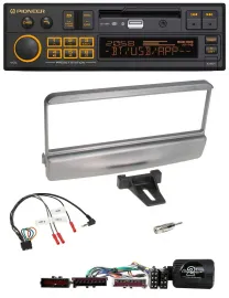 Pioneer DAB Lenkrad USB Bluetooth Autoradio für Ford Mondeo 2000-2002 silber