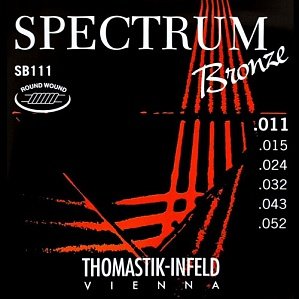 Струны для акустической гитары Thomastik SB111 Spectrum Bronze 11-52