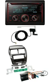 Pioneer 2DIN MP3 DAB USB CD Bluetooth Autoradio für Citroen C4 Mitsubishi ASX Pe