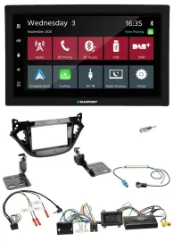 Blaupunkt DAB Bluetooth USB Lenkrad 2DIN Autoradio für Opel Adam Corsa E 2017-20