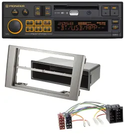 Pioneer DAB MP3 USB Bluetooth Autoradio für Iveco Daily (2006-2014) silber