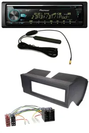 Pioneer CD MP3 AUX DAB USB Autoradio für Fiat Panda (bis 2002) - schwarz