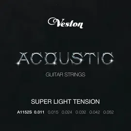 Струны для акустической гитары VESTON A1152 S