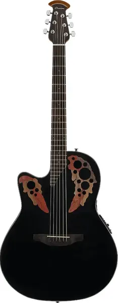 Электроакустическая гитара Ovation Elite Celebrity Mid-Depth Left-handed Black