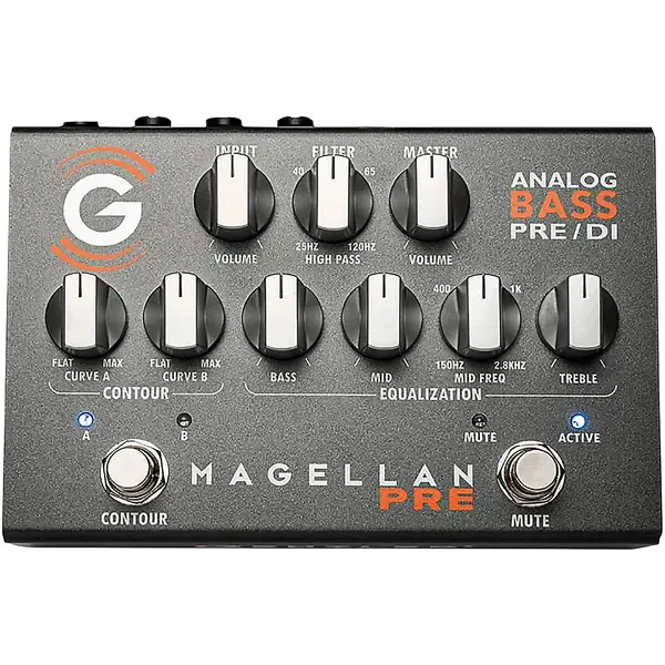 Напольный предусилитель для бас-гитары Genzler Magellan Analog Bass Preamp