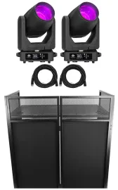 Прибор с полным движением American DJ Vizi Beam CMY с фасадом и кабелями (пара)