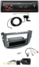 Pioneer 1DIN USB DAB MP3 Lenkrad Autoradio für Toyota RAV-4 2006-2011