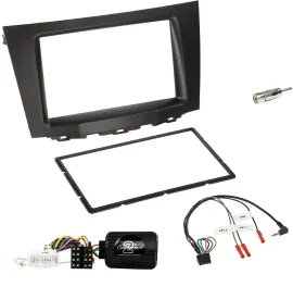 Einbauset Lenkradadapter Doppel DIN Autoradio für Suzuki Kizashi ab 2010