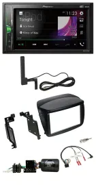 Pioneer MP3 DAB Lenkrad 2DIN Bluetooth Autoradio für Fiat Doblo ab 2010 Opel Com