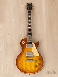 Электрогитара Gibson Custom Shop Historic Limited Edition Murphy Lab Aged 1959 Les Paul Standard R9 Brazilian Rosewood HH Toms Tea w/case USA 2024