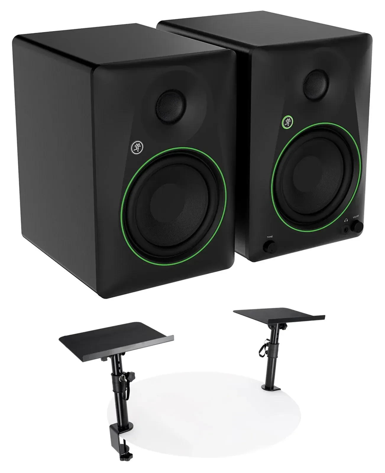 Активный студийный монитор Mackie CR5BT Black со стойкой (пара)