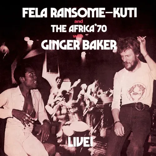 Виниловая пластинка Fela Kuti - Fela Live with Ginger Baker [New Vinyl LP] Digital Download