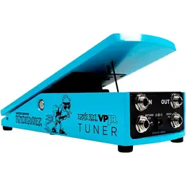 Педаль эффектов для электрогитары Ernie Ball Limited-Edition VPJR Roadrunner Tuner and Volume Pedal Blue
