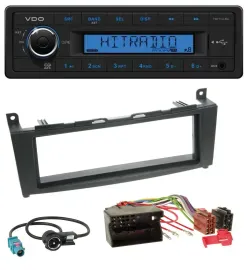 Автомагнитола VDO 1DIN, USB, AUX, MP3 для Mercedes C-Class W204 (с 2007)