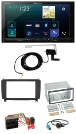 Pioneer 2DIN DAB USB MP3 Bluetooth Autoradio für Mercedes CLK C209 A209 04-10