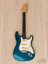 Электрогитара Fender 1972 Stratocaster Order Made ST72-500 SSS Lake Placid Blue w/gigbag Japan 1991