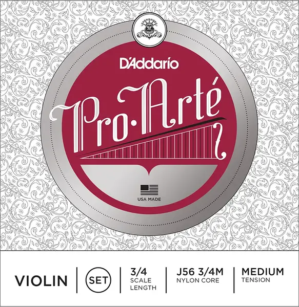 Струны для скрипки D'Addario Pro-Arte J56 3/4M