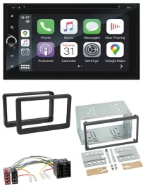 Blaupunkt 2DIN Bluetooth DAB USB DVD MP3 Autoradio für Alfa Romeo 159 Spider Bre