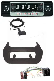 Dietz DAB Bluetooth USB MP3 Autoradio für Citroen Nemo Fiat Fiorino Qubo Peugeot