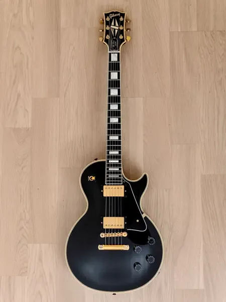 Электрогитара Gibson Custom Shop Historic 1957 Les Paul Custom LPB7 Black Beauty w/case USA 1992