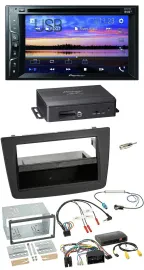 Pioneer 2DIN TMC DAB Lenkrad USB Bluetooth Navigation für Alfa Romeo Mito 14-18