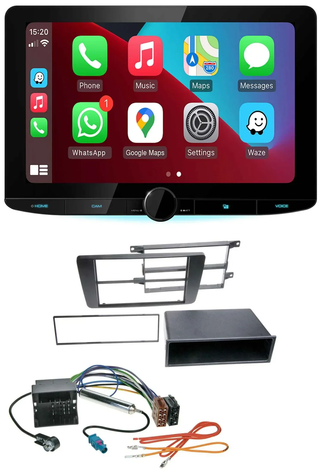 Kenwood MP3 USB DAB Bluetooth Autoradio für Skoda Octavia II 2004-2013 Yeti ab 2