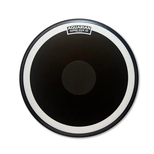 Пластик для барабана Aquarian 20" Super Kick III Texture Coated Power Dot Black