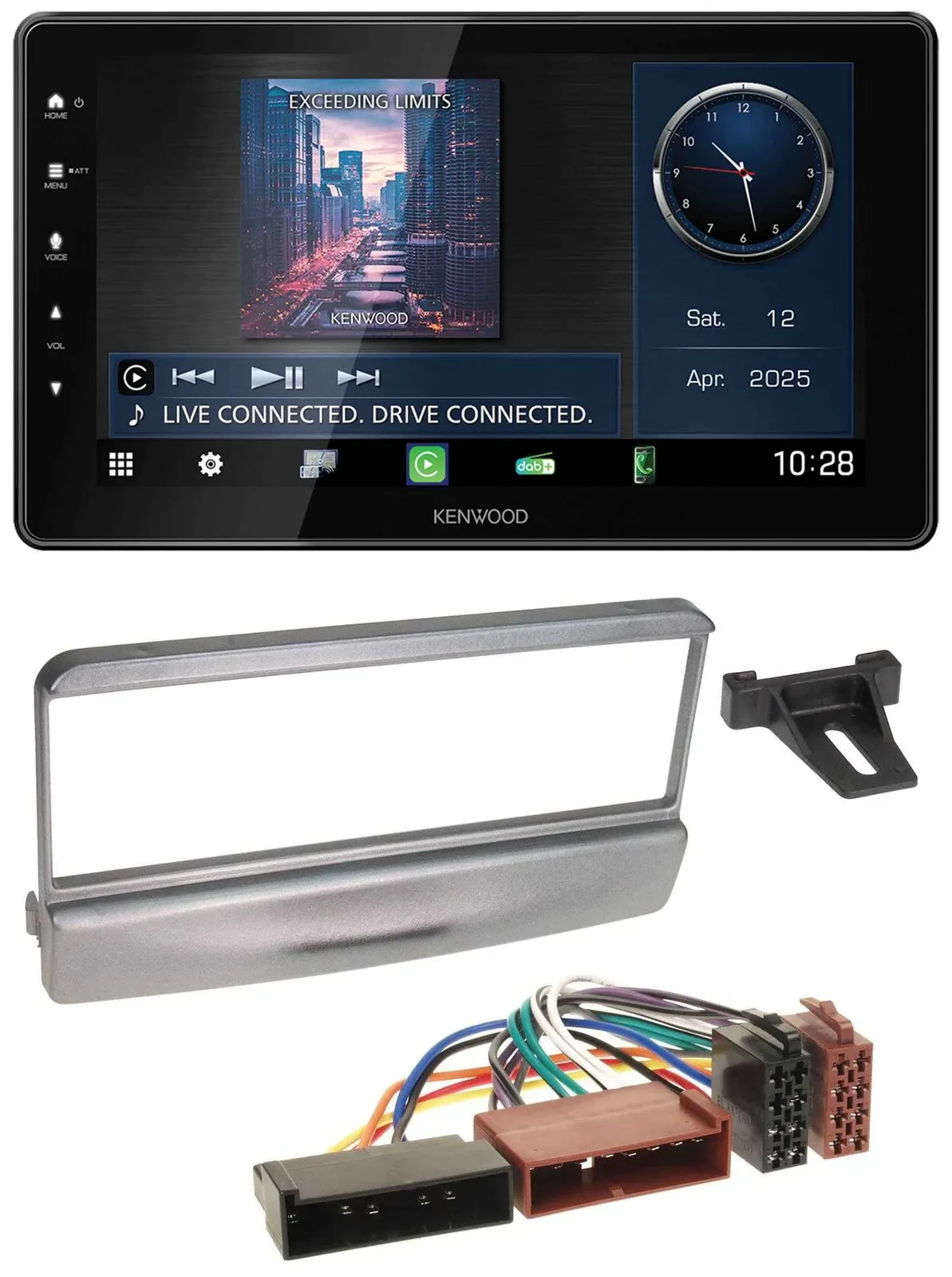 Kenwood MP3 Bluetooth USB DAB Autoradio für Ford Cougar Fiesta Escort Focus 95-0